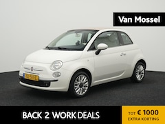 Fiat 500 C - 0.9 TwinAir Turbo Lounge CARBIO | CLIMA | LMV | PDC | 12 MAANDEN GARANTIE |