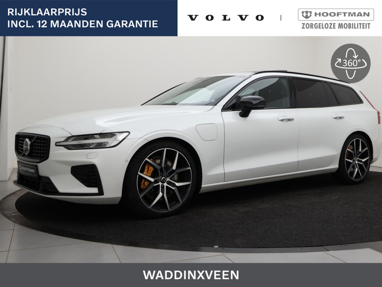 Volvo V60 - T8 POLESTAR ENGINEERED BOWERS&WILKINS 20INCH SCHUIFDAK TREKHAAK - AutoWereld.nl