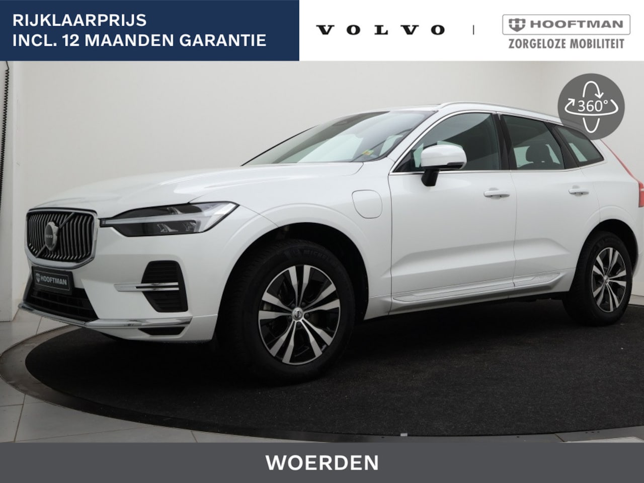 Volvo XC60 - T6 PLUG-IN HYBRID LONG RANGE KEYLESS SCHUIFDAK ACC BLIS CAMERA - AutoWereld.nl