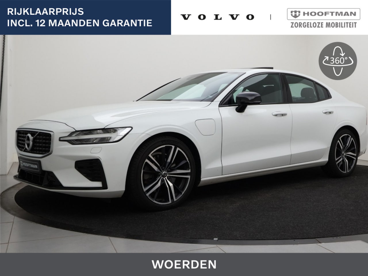 Volvo S60 - T6 PLUG-IN HYBRID R-DESIGN SCHUIFDAK CAMERA HARMAN KARDON 19INCH - AutoWereld.nl