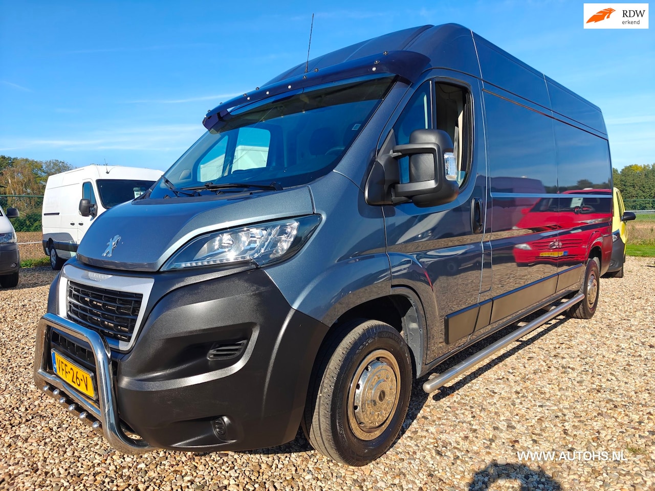 Peugeot Boxer - 333 2.2 BlueHDi 165 PK L3H2 Premium, 1e Eig , euro 6, cruise , camera , navi , apk 10- 202 - AutoWereld.nl