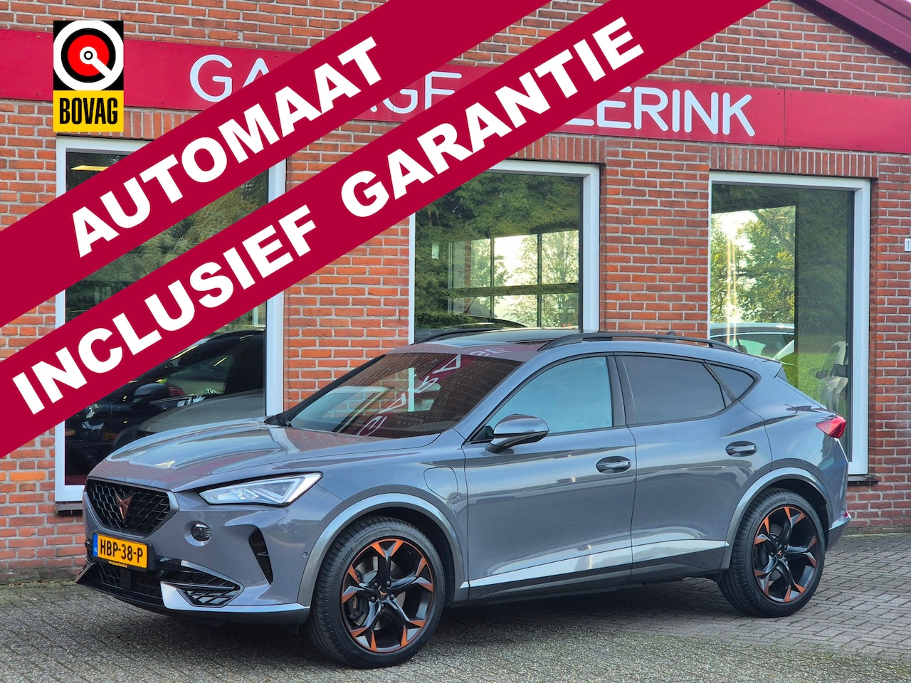 CUPRA Formentor - 1.4 e-Hybrid VZ Copper Edition 245PK 5drs AUTOMAAT, clima, adap.cruise, leder, camera, dig - AutoWereld.nl