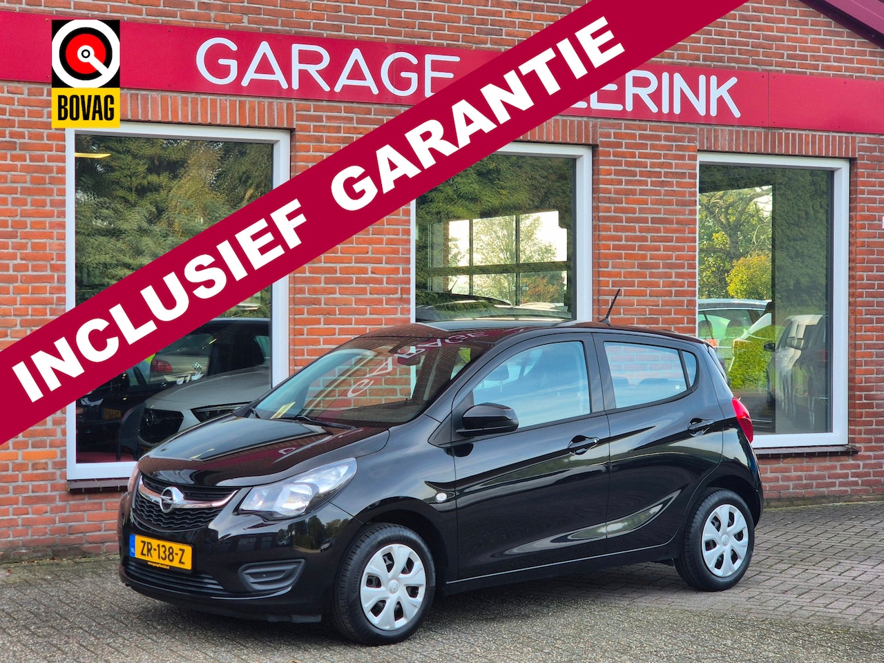 Opel Karl - 1.0 ecoFLEX Edition 75PK 5drs airco, cruise, elektr.ramen, radio, bluetooth, usb - AutoWereld.nl