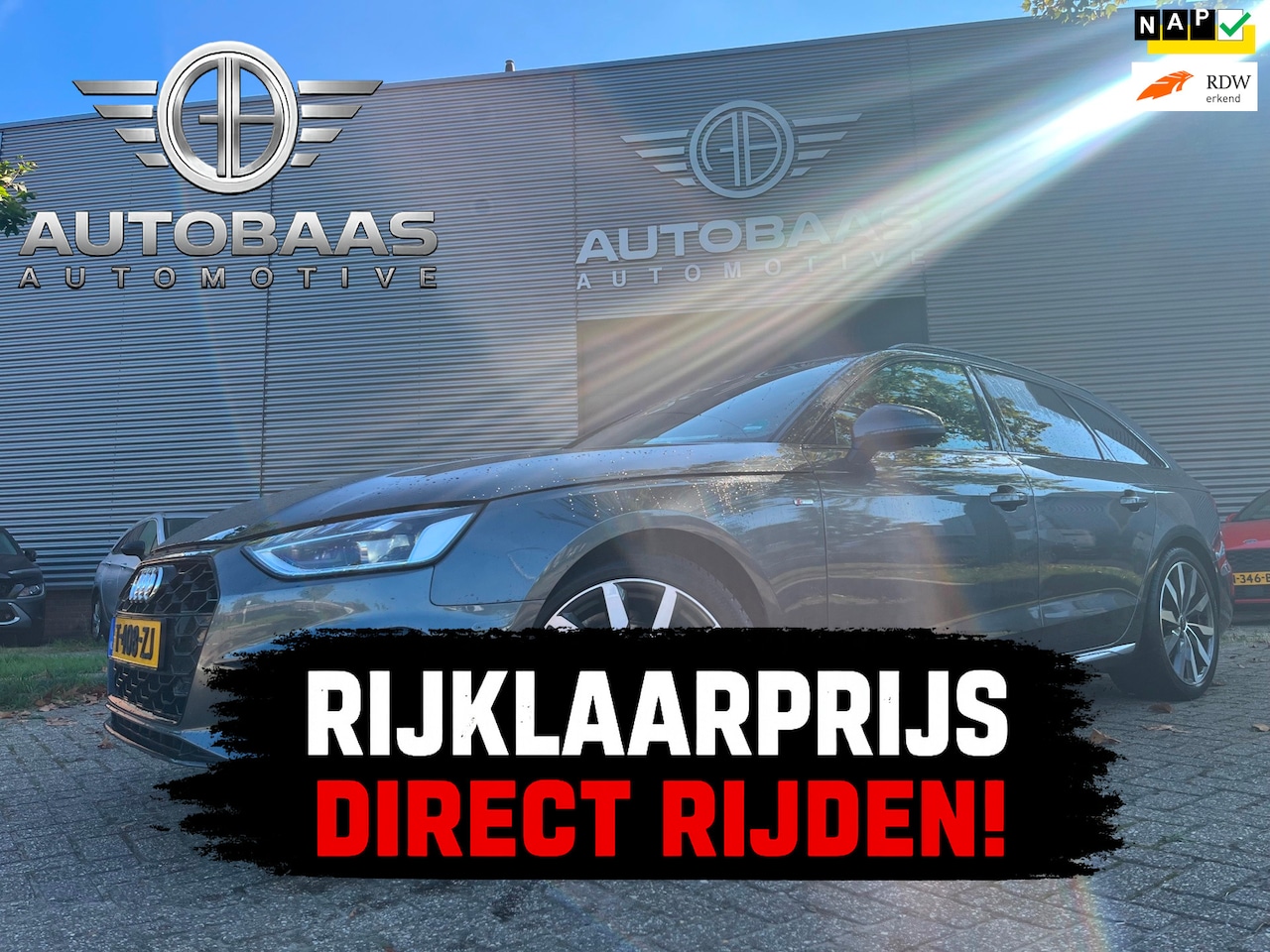 Audi A4 Avant - 35 TFSI S-Edition Competition AUTOMAAT+NLAUTO+1EIG+PANORAMADAK+FULL LED+CAMERA+1/2 LEDER+I - AutoWereld.nl