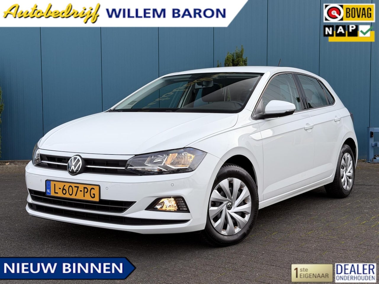 Volkswagen Polo - 1.0 TSI Comfortline Business CARPLAY | ADAPT.CRUISE | CLIMA | PDC | NAV | 41'DKM!! | NAP | - AutoWereld.nl