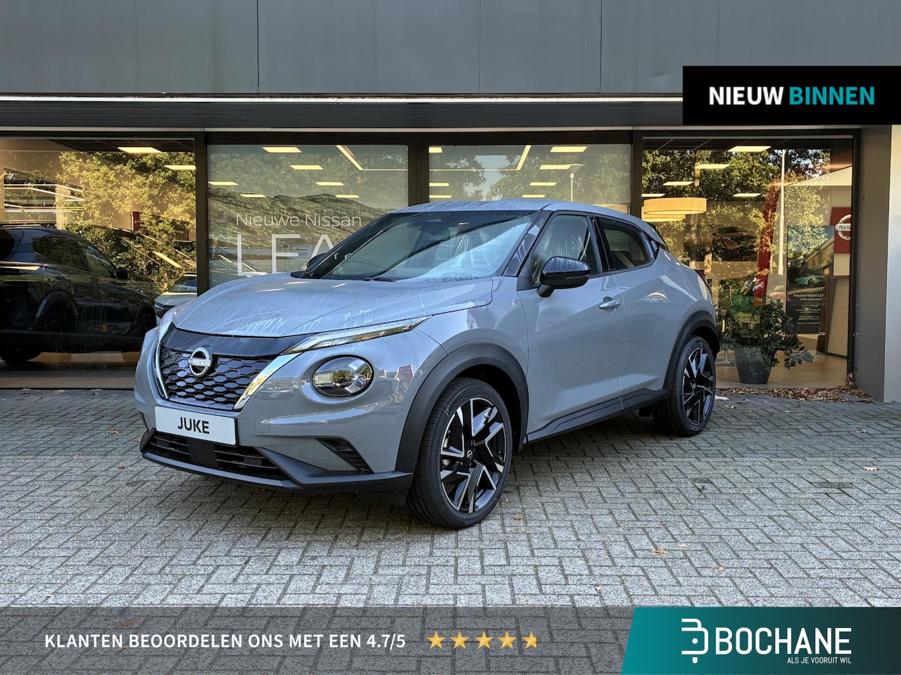 Nissan Juke - 1.6 Hybrid N-Connecta NIEUW UIT VOORRAAD LEVERBAAR | Navigatiesysteem | Achteruitrijcamera - AutoWereld.nl