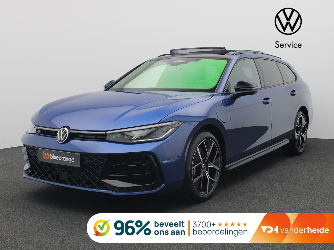 Volkswagen Passat Variant - 1.5 eHybrid R-Line Edition 272PK DSG SOH 100%, Black Style, Leder, Head-up, Keyless, 'Harm - AutoWereld.nl