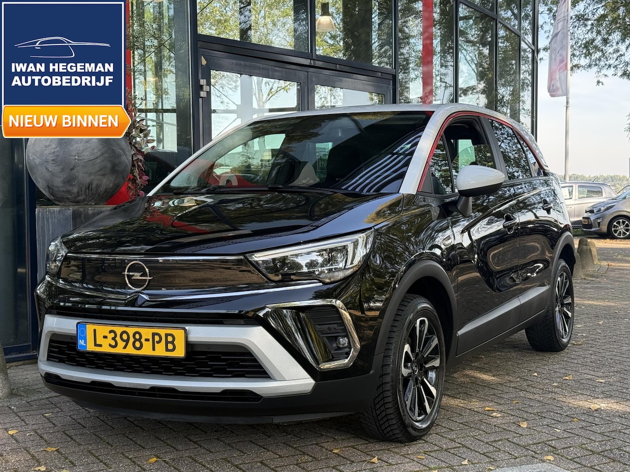 Opel Crossland - 1.2 Turbo GS Line | Stoel/ stuurverwarming | Navigatie | Airco | Apple Carplay/Android Aut - AutoWereld.nl