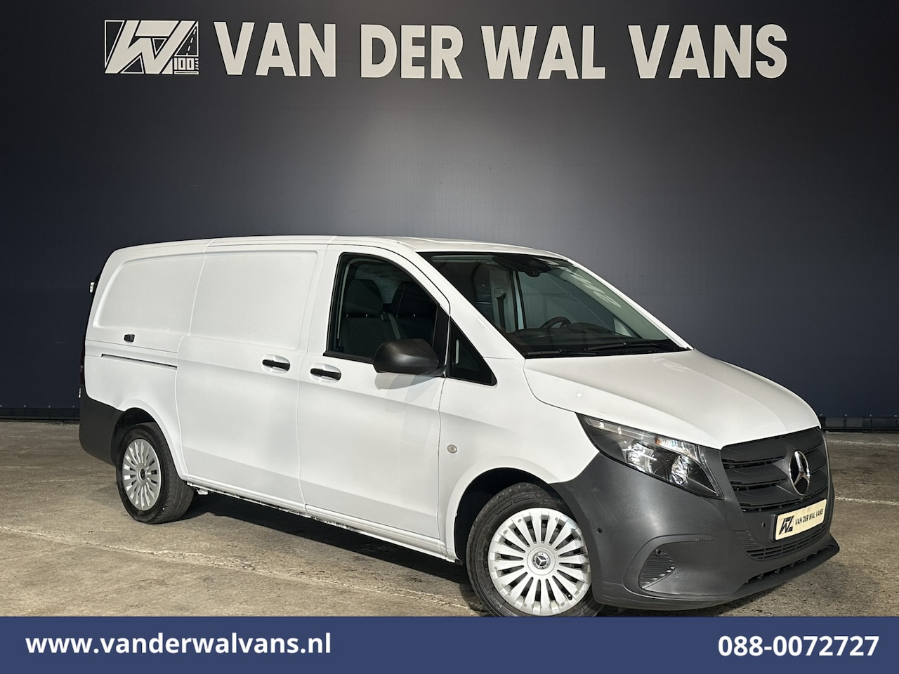 Mercedes-Benz Vito - 116 CDI 164pk L2H1 2025 Model Euro6 Airco | Camera | XXL MBUX | Navigatie | Cruisecontrol - AutoWereld.nl