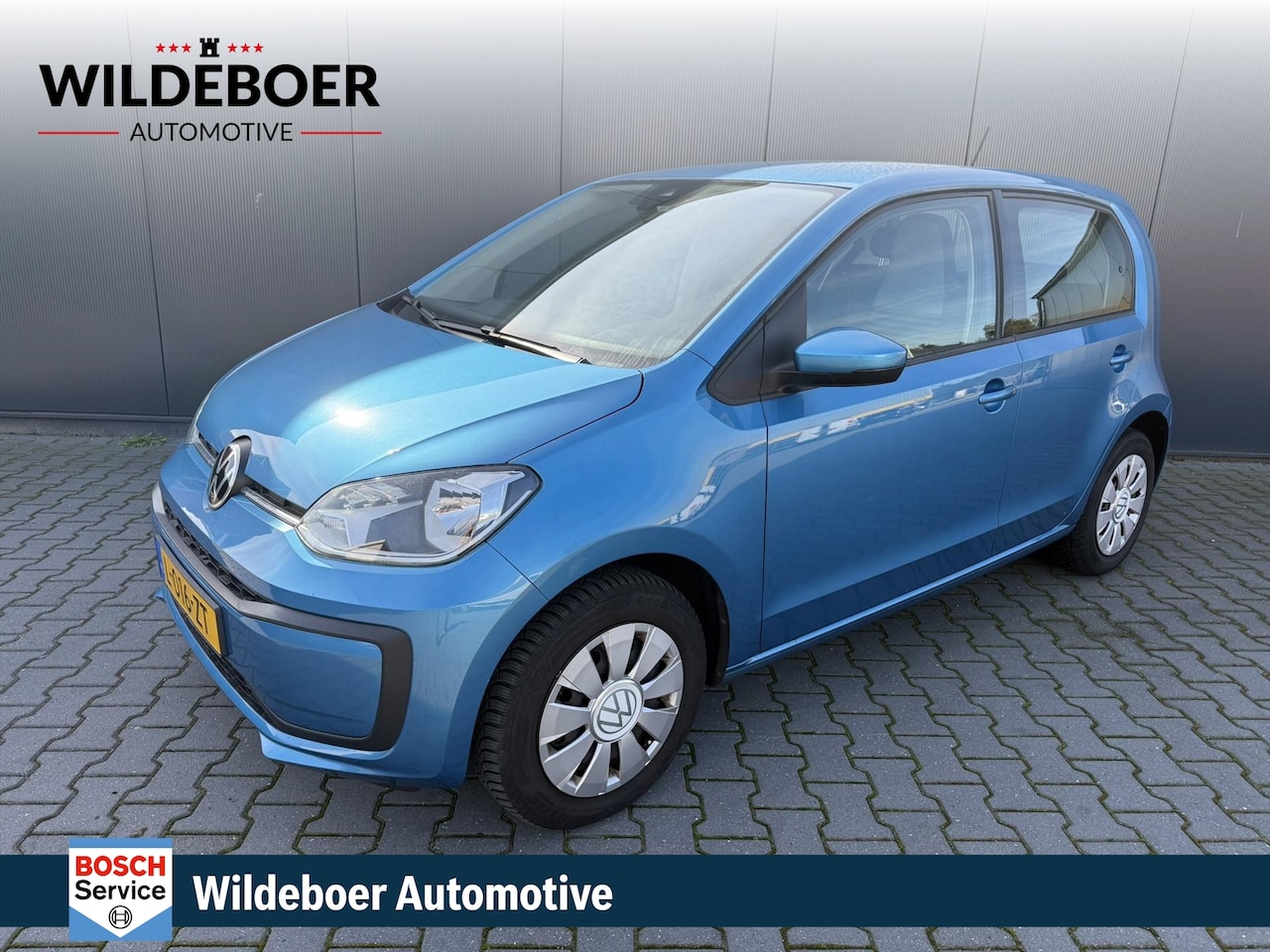 Volkswagen Up! - 1.0 65 PK 5 Drs + AIRCO + BLUETOOTH + ELEK RAMEN + NAVI VIA APP - AutoWereld.nl