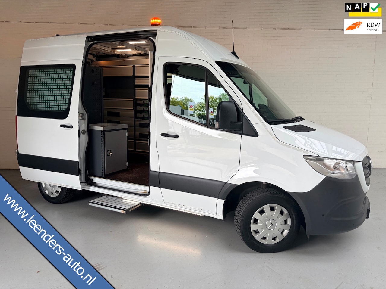 Mercedes-Benz Sprinter - Automaat Servicewagen 314 2.2 CDI 140PK L1H2 euro6 BOTT, Victron V230, Standkachel RIJKLAA - AutoWereld.nl
