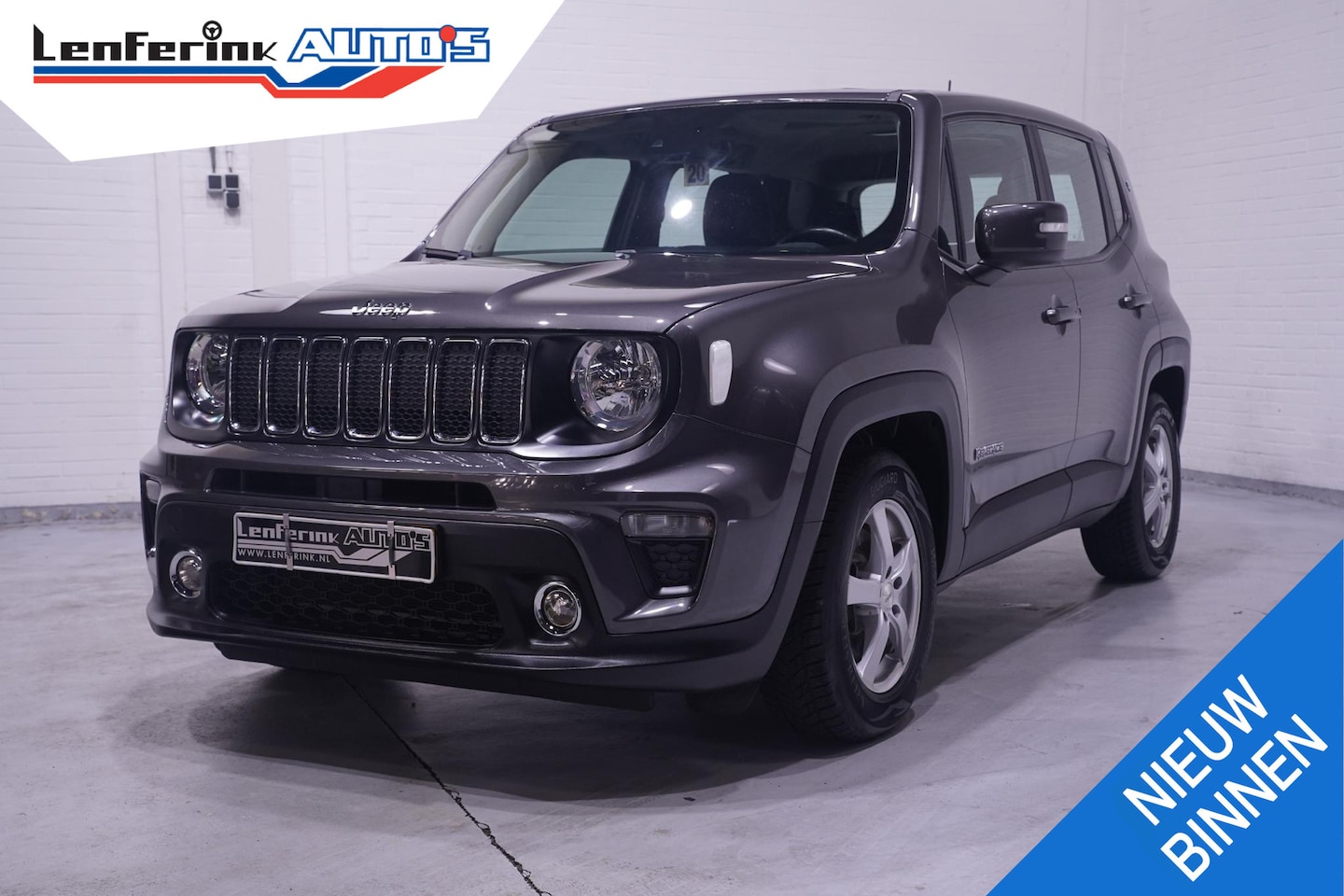 Jeep Renegade - 1.3T DDCT Limited automaat climatronic 16"-lmv stuurbediening trekhaak PDC achter cruise-c - AutoWereld.nl