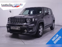Jeep Renegade - 1.3T DDCT Limited automaat climatronic 16"-lmv stuurbediening trekhaak PDC achter cruise-c