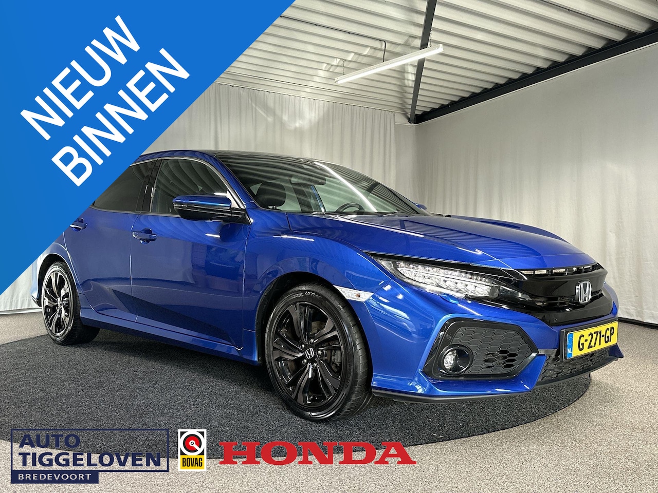 Honda Civic - 1.0 i-VTEC Executive Leder | Pano | Navi - AutoWereld.nl