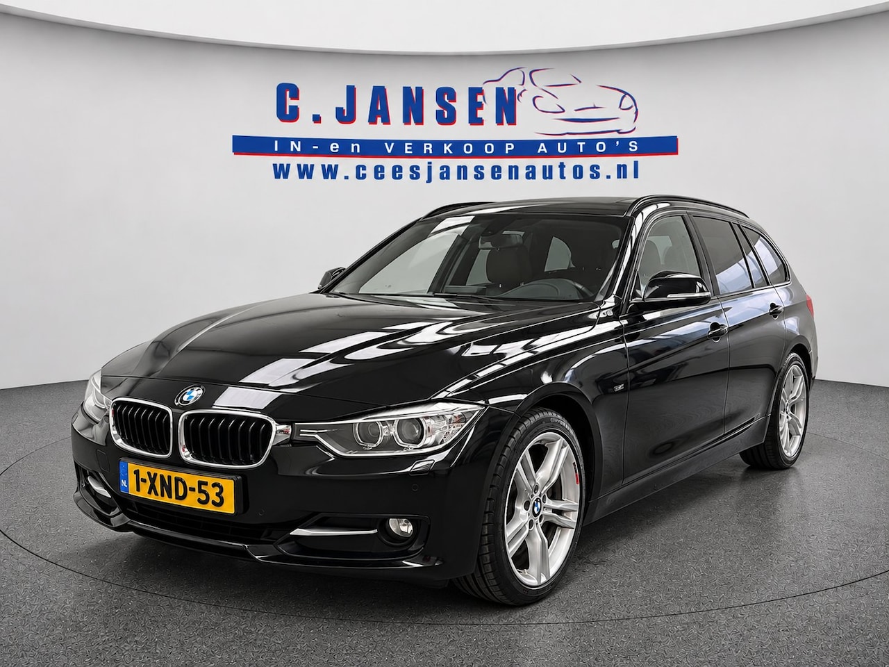BMW 3-serie Touring - 316i High Executive Volle auto! | Clima | Stoelverwarming | Leer | Panoramadak | Bluetooth - AutoWereld.nl