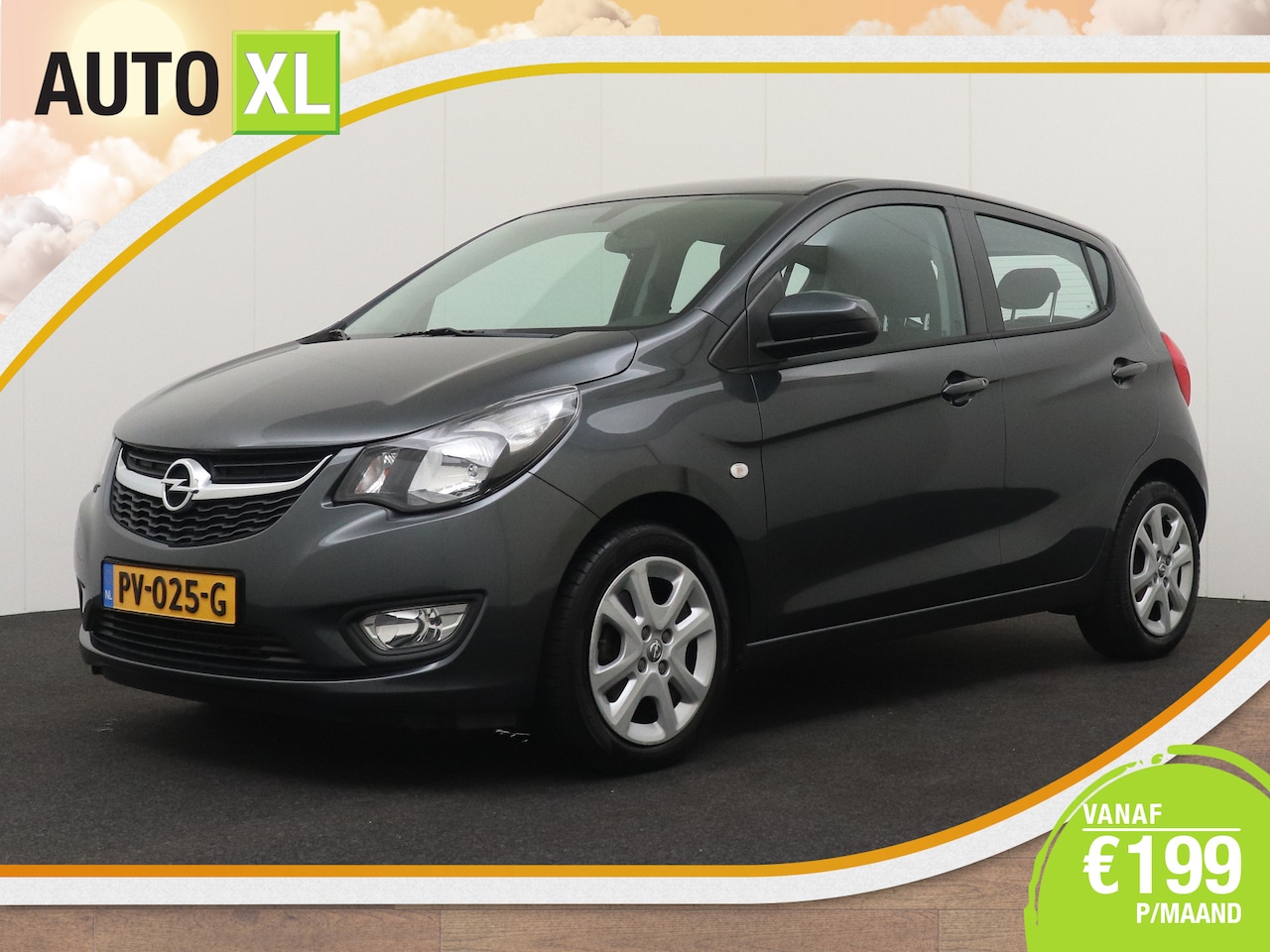Opel Karl - 1.0 ecoFLEX Edition Cruise Bluetooth Airco - AutoWereld.nl
