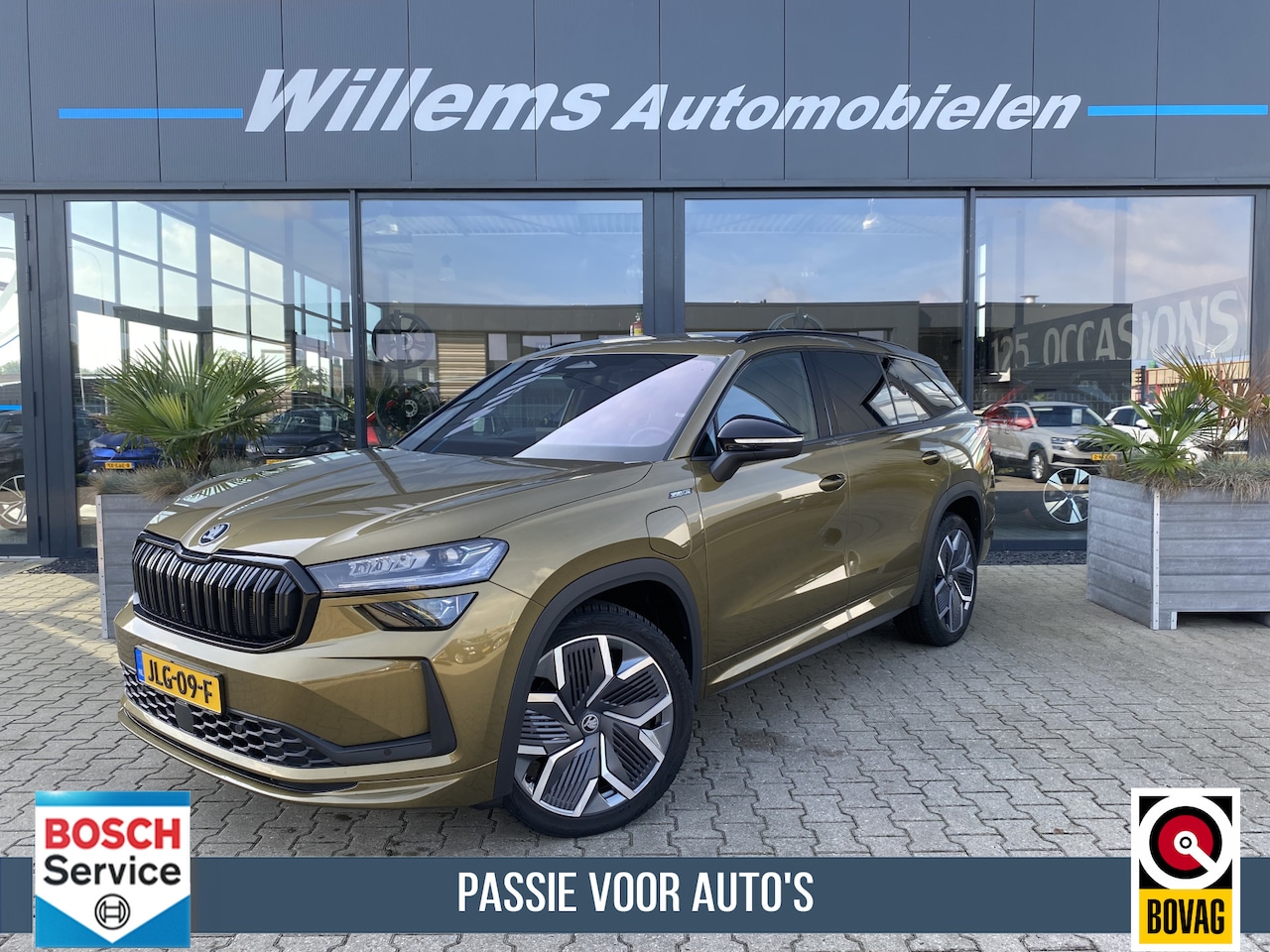 Skoda Kodiaq - 1.5 TSI PHEV Sportline Business Wegklapbare Trekhaak, Winterpakket & Adaptive Cruise Contr - AutoWereld.nl