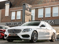 Mercedes-Benz C-klasse - 180 Business Solution AMG ORG NL PANO CAMERA LED 19 INCH LEDER DODEHOEK