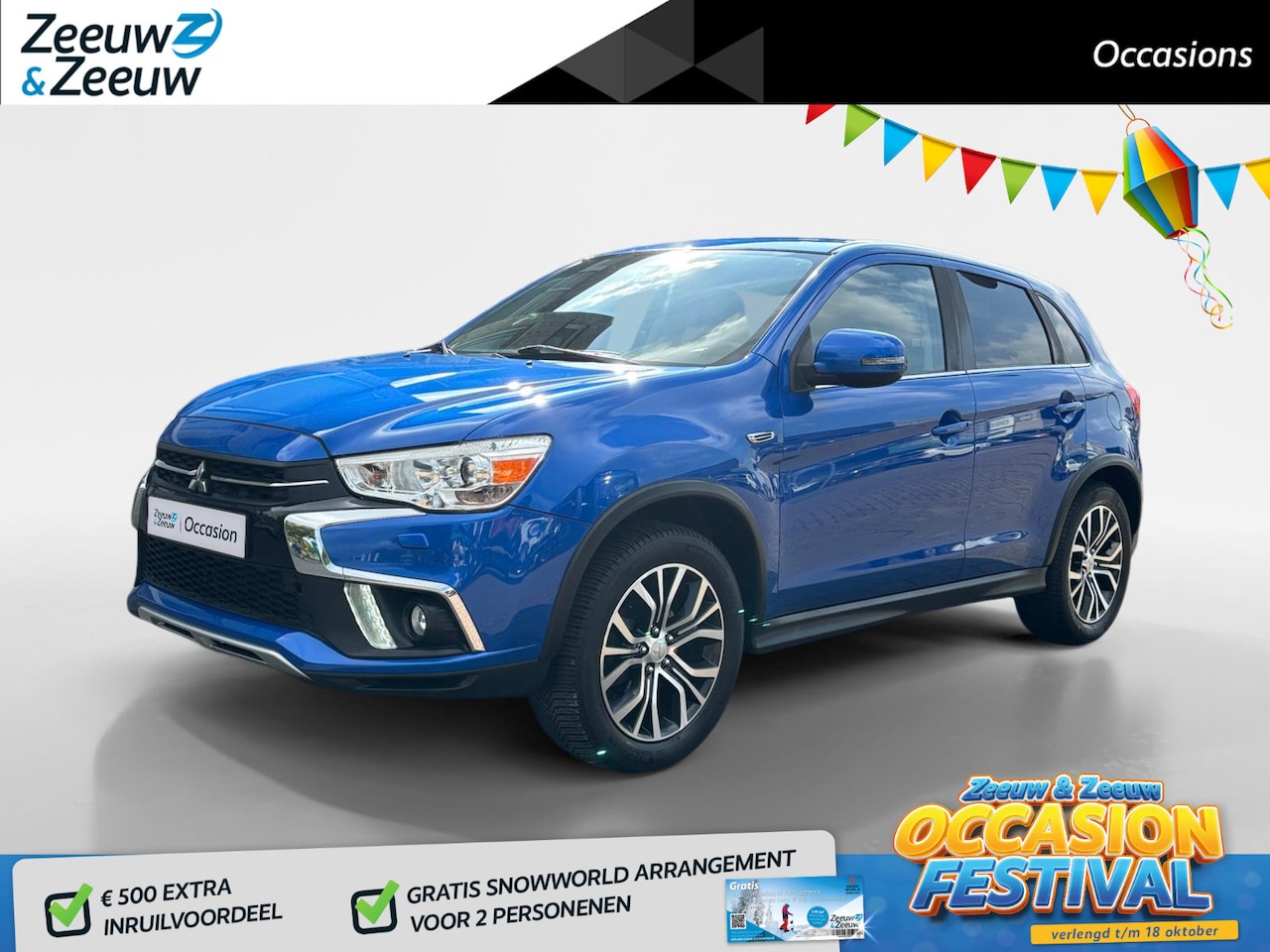 Mitsubishi ASX - 1.6 Cleartec Connect Pro+ | Camera | Apple Car Play/Android Auto | 12 Maanden Bovag | NL-A - AutoWereld.nl