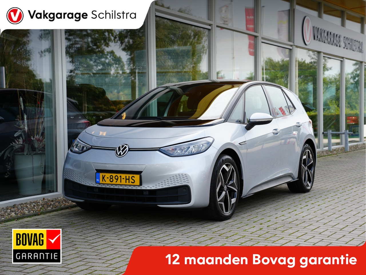 Volkswagen ID.3 - Life 58 kWh | Cruise control adaptief met stop&go | Apple Carplay/Android Auto | Stoel&Stu - AutoWereld.nl