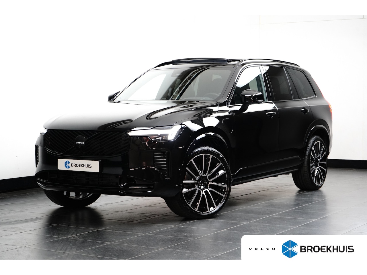 Volvo XC90 - 2.0 T8 Plug-in hybrid AWD Ultra Black Edition | Luchtvering | Trekhaak | Bowers&Wilkins | - AutoWereld.nl