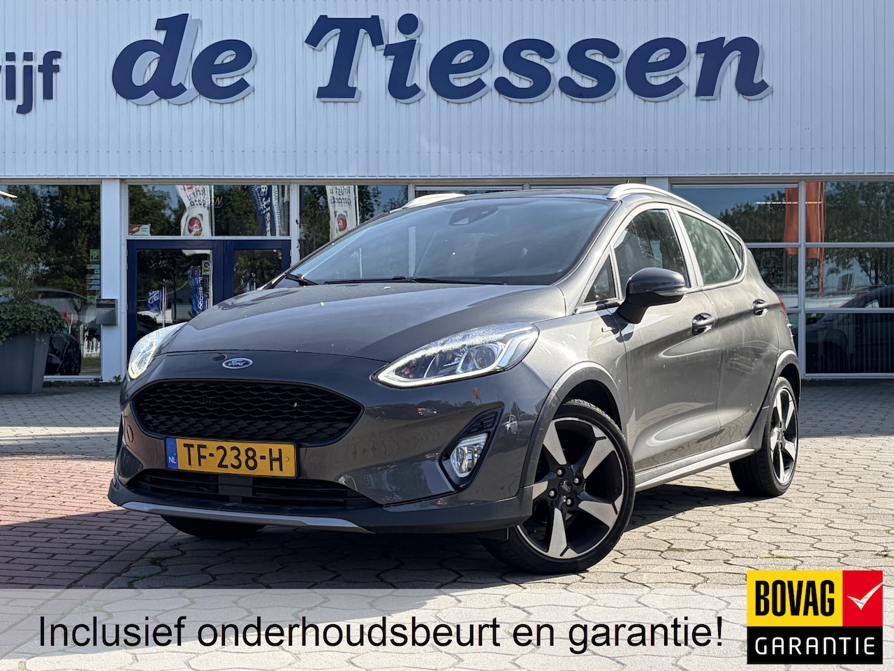Ford Fiesta - 1.0 EcoBoost Active | AUTOMAAT | B&O | PDC | Trekhaak | Rijklaar met beurt & garantie! - AutoWereld.nl