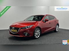 Mazda 3 - 3 2.0 GT-M LEER NAVI CARPLAY ECC CRUISE LM 102000KM STOELVERWARMING