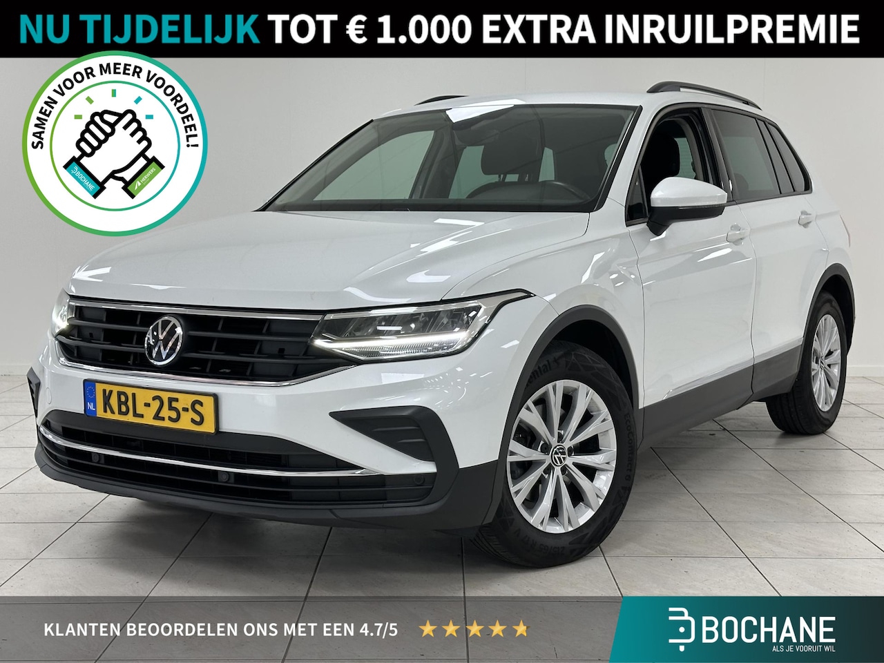 Volkswagen Tiguan - 1.5 TSI Elegance ELEK. WEGKLAPBARE TREKHAAK | ACHTERUITRIJCAMERA | STOEL-/STUURVERWARMING - AutoWereld.nl
