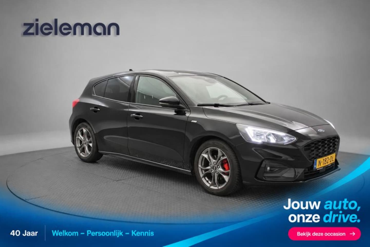 Ford Focus - 1.0 EcoBoost Hybrid ST Line X Business - Digitaal Cockpit, Carplay, Camera, Clima - AutoWereld.nl