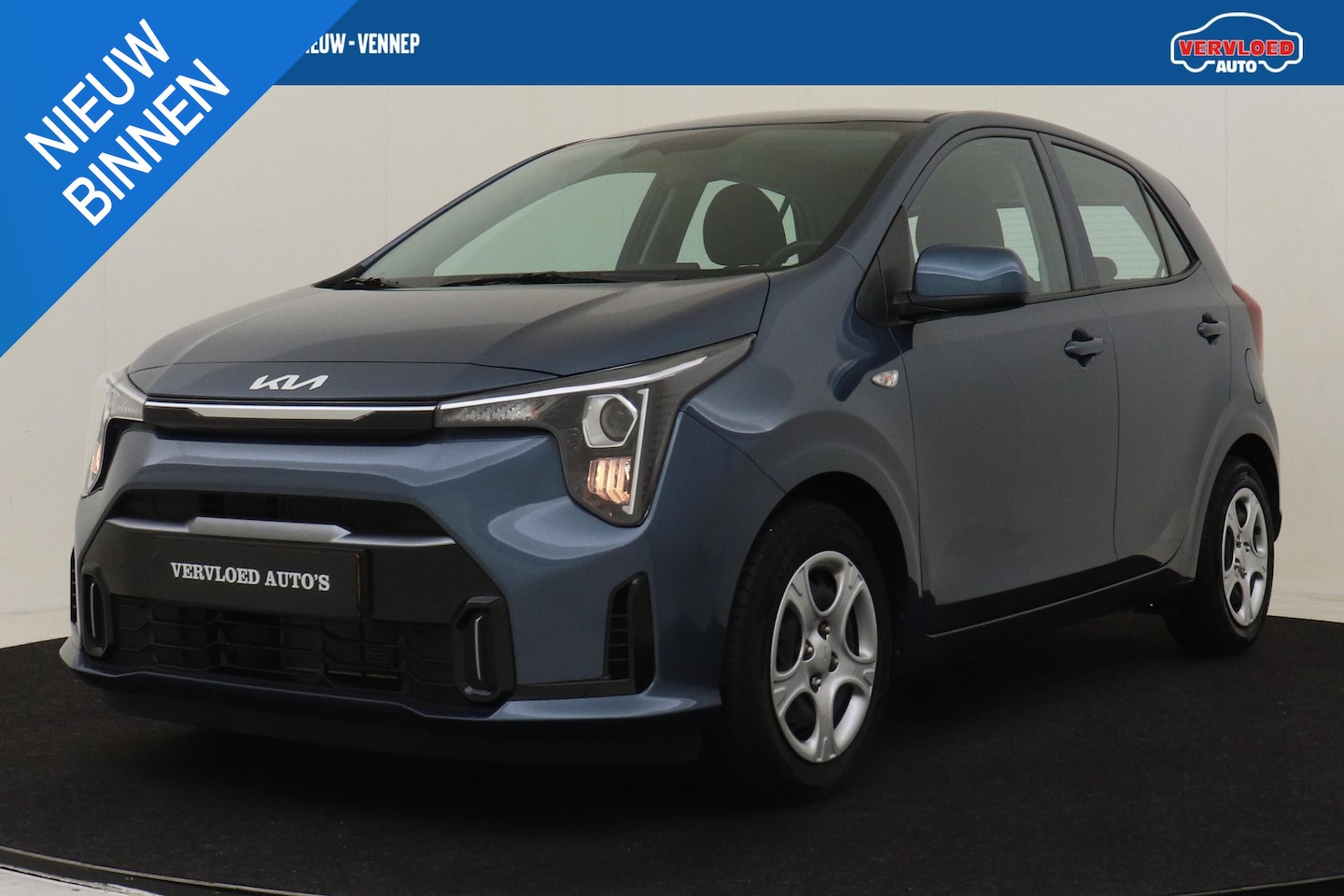 Kia Picanto - 1.0 DPI DYNAMICLINE -CAMERA|ADAP.CRUISE|A/C|CARPLAY|DAB|NAVI|14"|NIEUW-MODEL - AutoWereld.nl