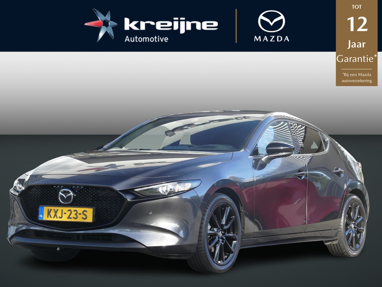 Mazda 3 Sport - 2.0 e-SkyActiv-G M Hybrid 150 Sportive zonder Bose - AutoWereld.nl
