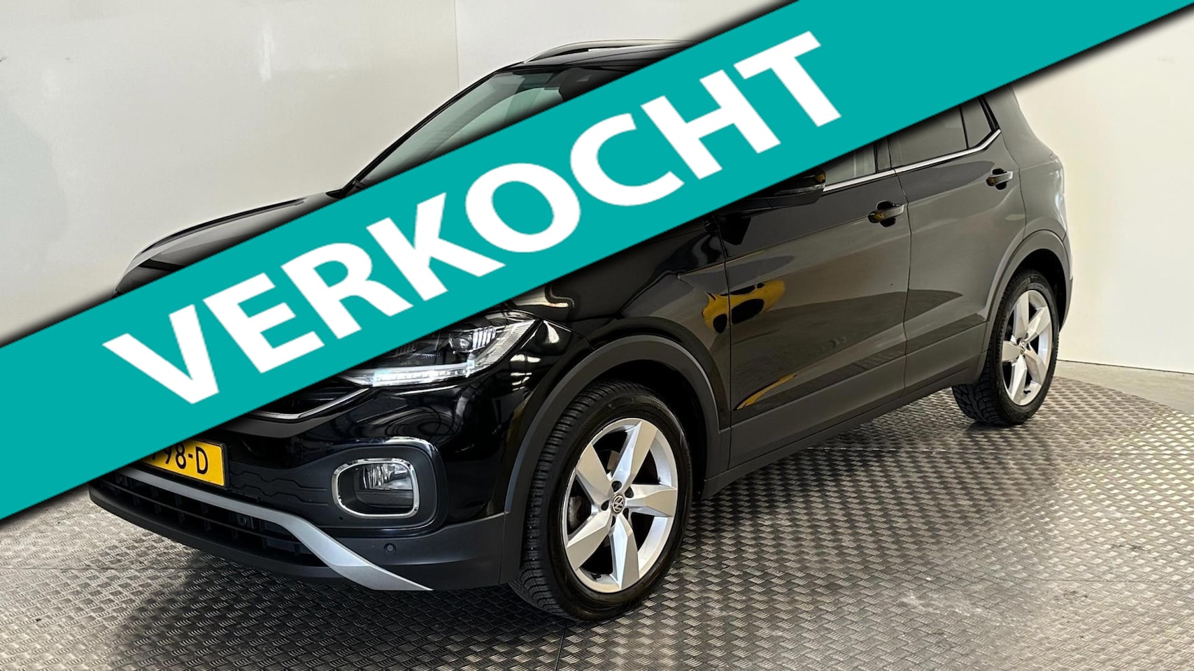 Volkswagen T-Cross - 1.0 TSI Style Nederlandse Auto benzine cruise controle navigatie led parkeersensoren carpl - AutoWereld.nl