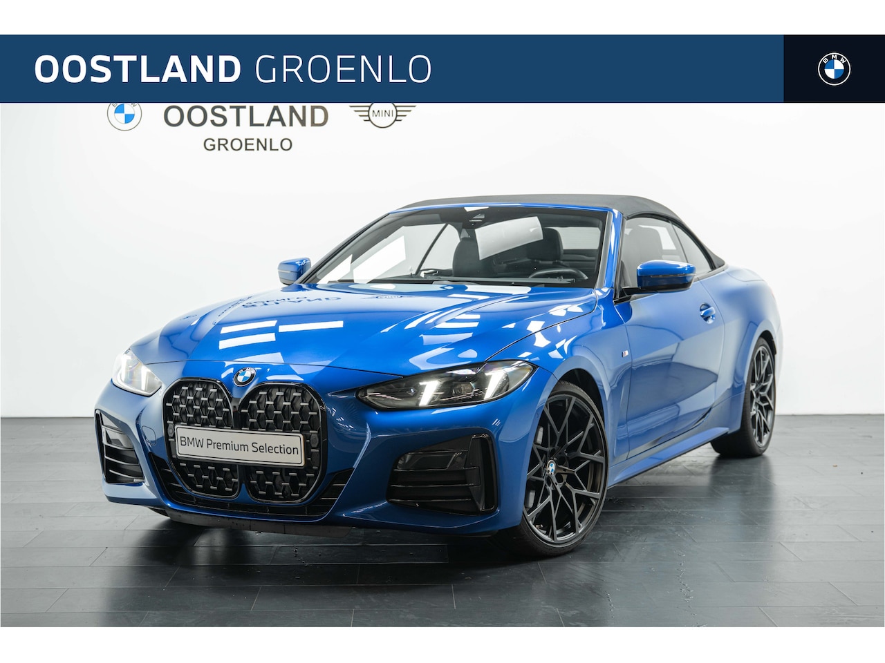 BMW 4-serie Cabrio - 420i M Sport Automaat / Achteruitrijcamera / Stoelverwarming / M Sportonderstel / Widescre - AutoWereld.nl
