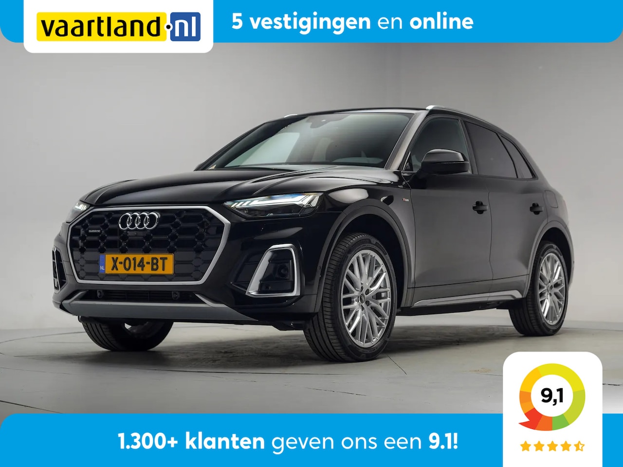 Audi Q5 - 50 TFSI e S edition Competition [ Leder B&O Apple/Android Stoelverwarming ] - AutoWereld.nl