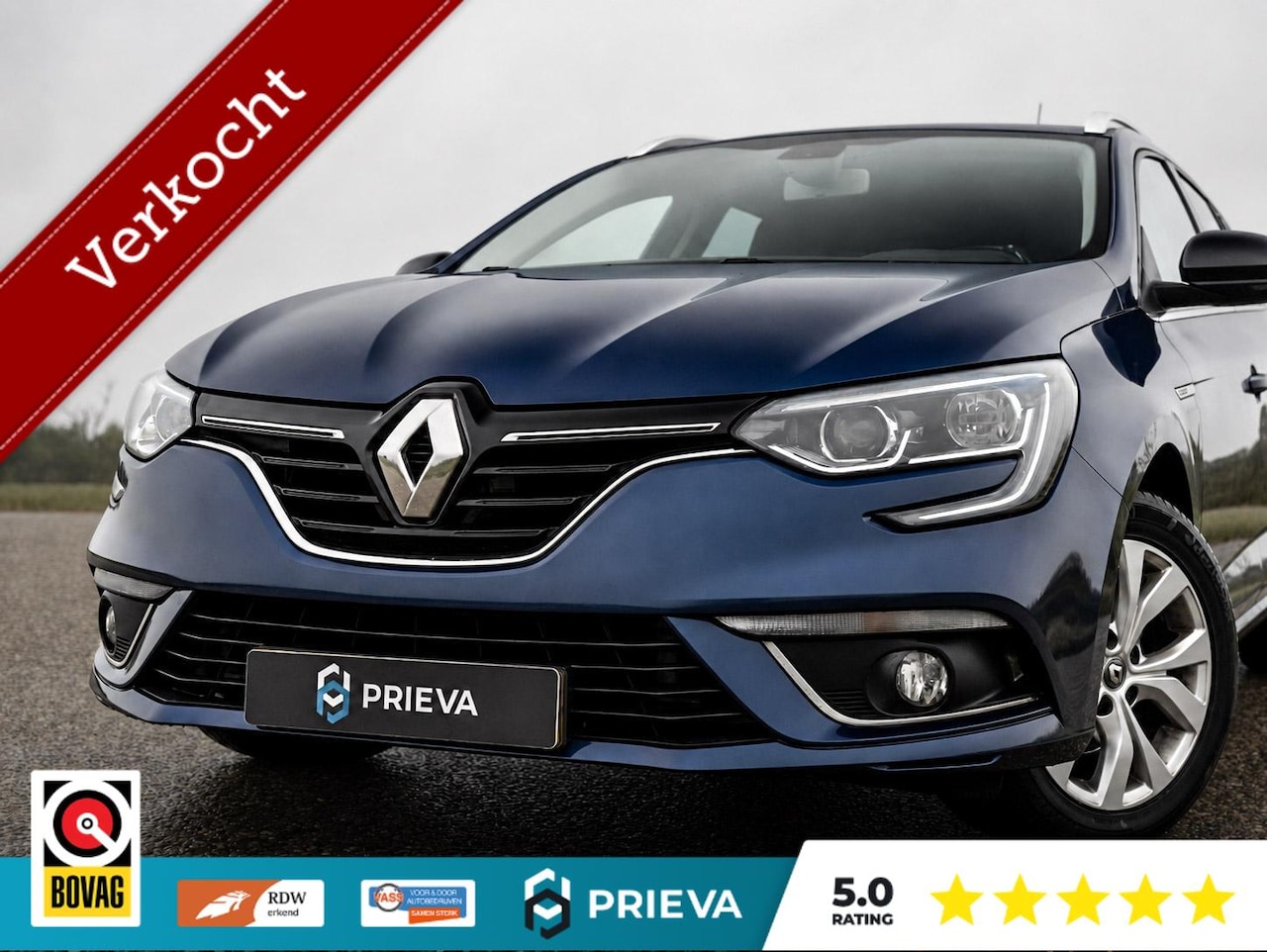 Renault Mégane Estate - 1.5 Blue dCi Limited 1.5 Blue dCi Limited - AutoWereld.nl