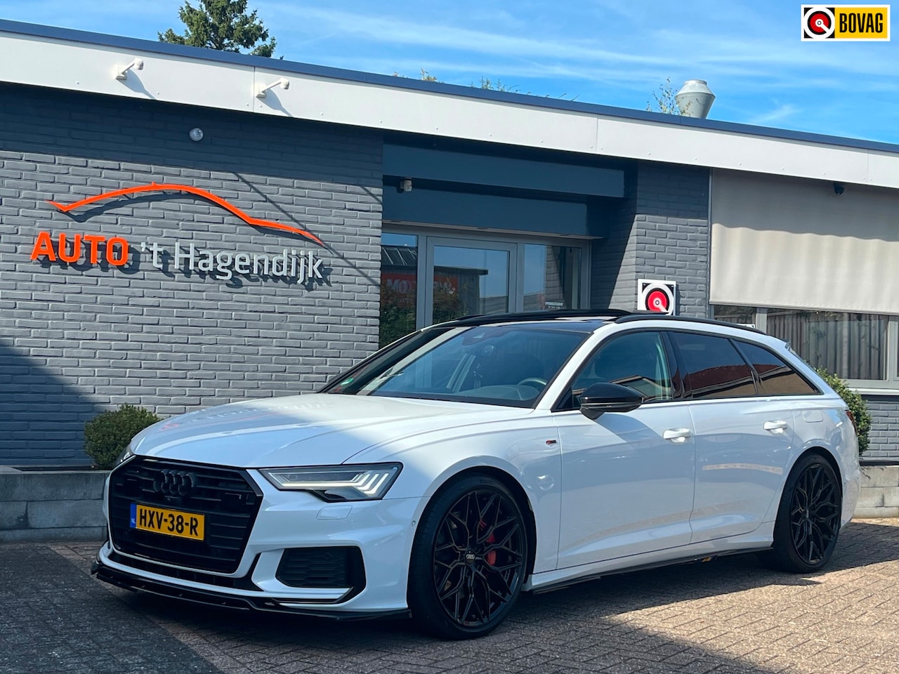 Audi A6 Avant - 55 TFSI e quattro pano trekh 360gr leder 21" ventilatie - AutoWereld.nl