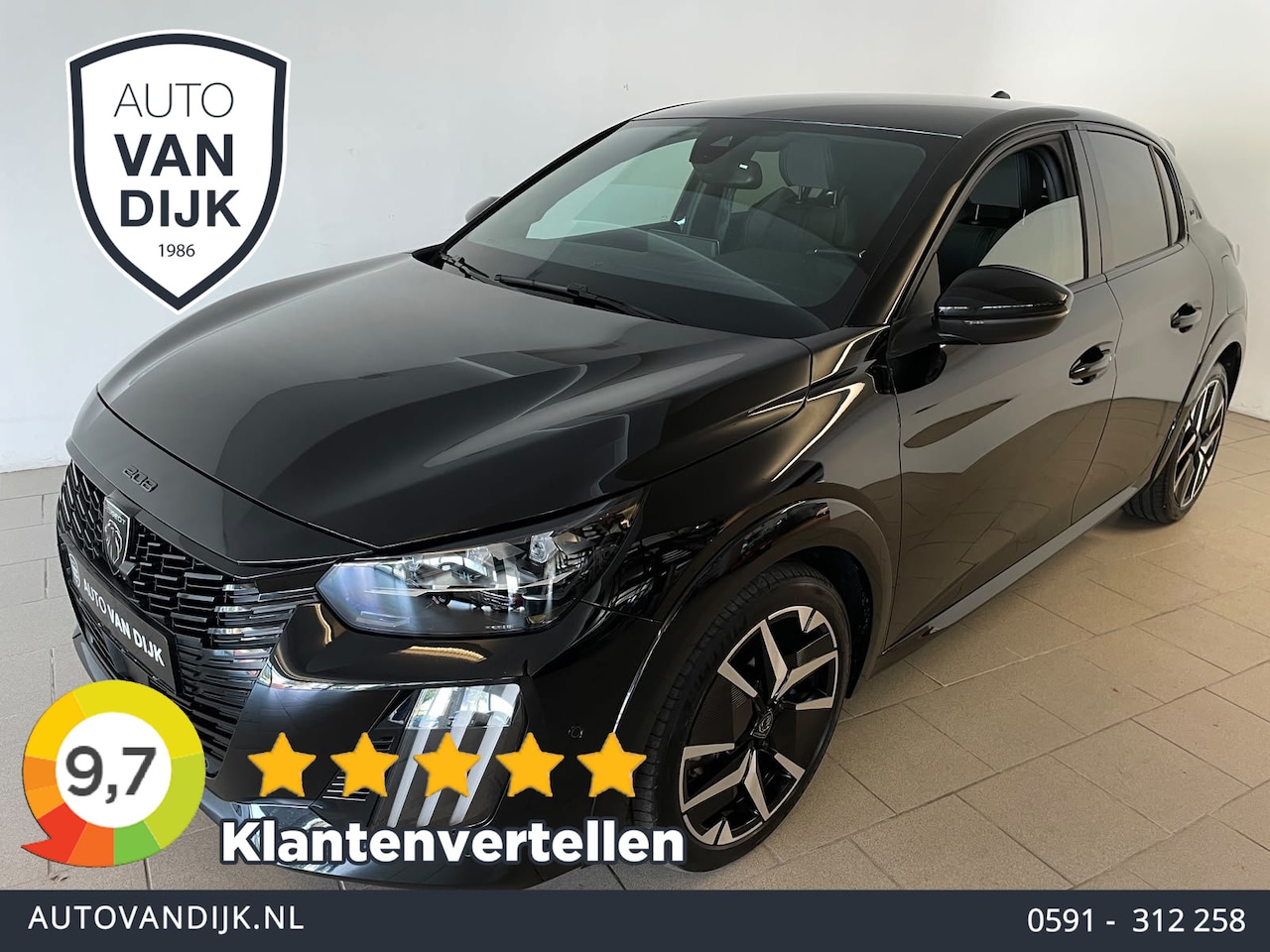 Peugeot 208 - 1.2 Hybrid 145 e-DCS6 GT AUTOMAAT AIRCO NAVI CRUISE CAMERA BLUETOOTH CENT VERG VELGEN PRIV - AutoWereld.nl