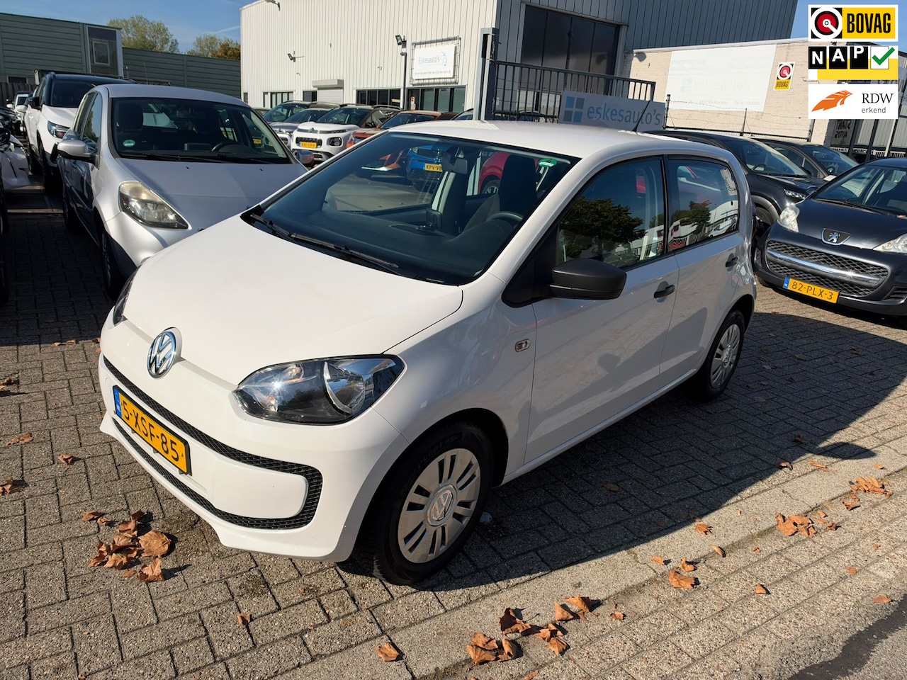 Volkswagen Up! - 1.0 take up! BlueMotion 1.0 take up! BlueMotion, Navi, Airco, NAP, 1ste eigenaar, NL auto, CNG - AutoWereld.nl