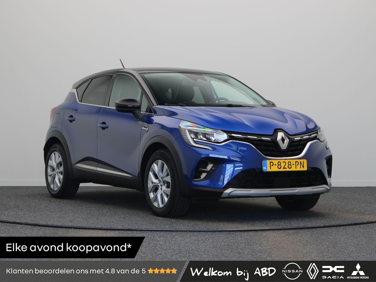 Renault Captur - 1.6 E-Tech Hybrid 145 Intens | Trekhaak | Navigatie | Climate Control | Achteruitrijcamera - AutoWereld.nl