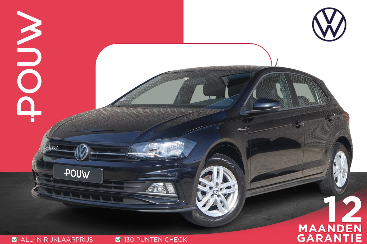 Volkswagen Polo - 1.0 TSI 95pk Comfortline | R-line exterieur | LMV | Adaptieve cruisecontrol - AutoWereld.nl