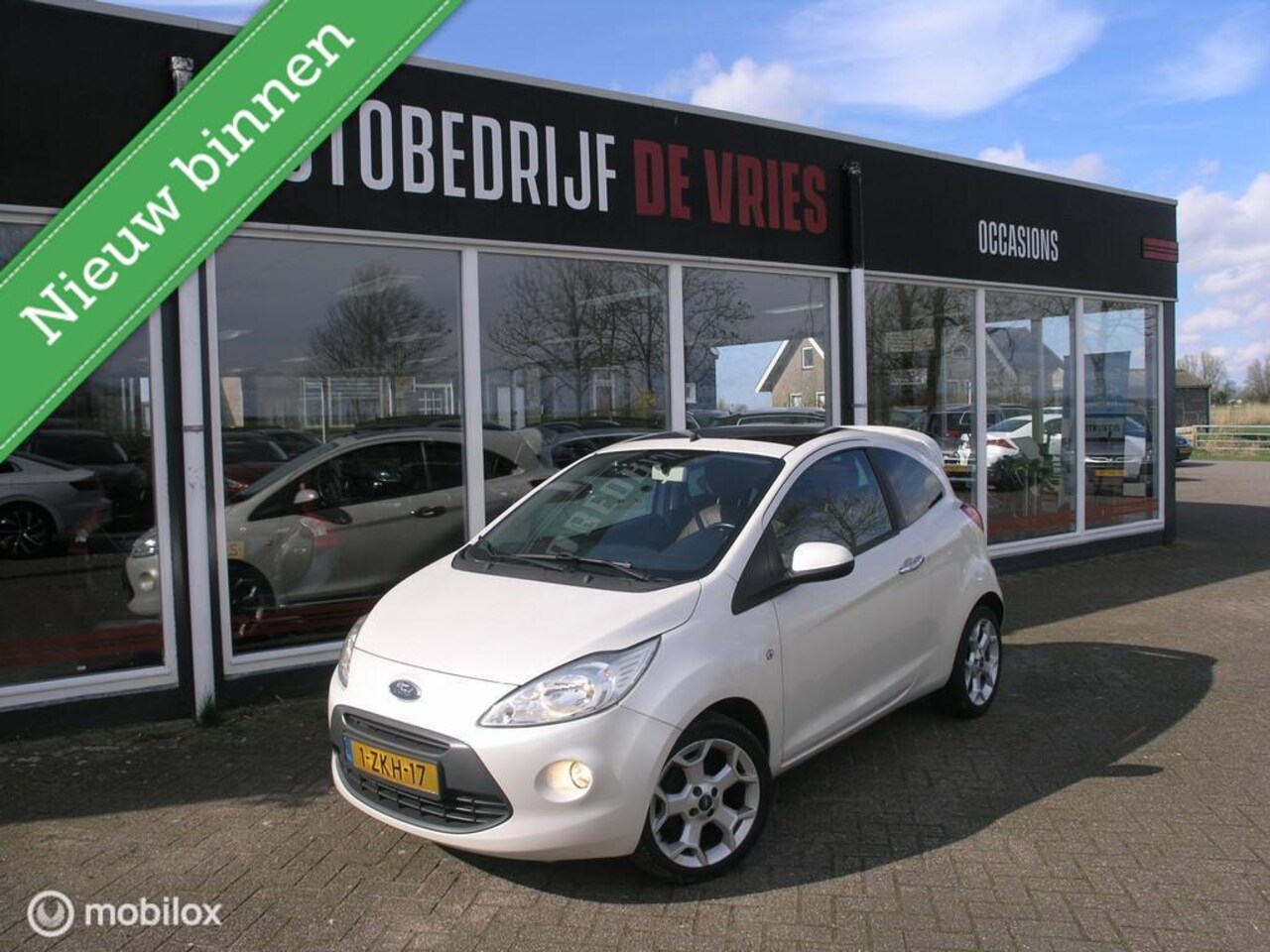 Ford Ka - 1.2 Titanium X Panodak/Leder/Stoelverw/Parelmoer/NAP - AutoWereld.nl