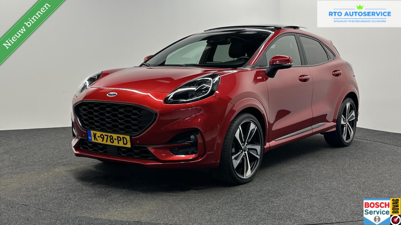 Ford Puma - 1.0 EcoBoost Hybrid ST-Line X First Edition PANORAMADAK - AutoWereld.nl
