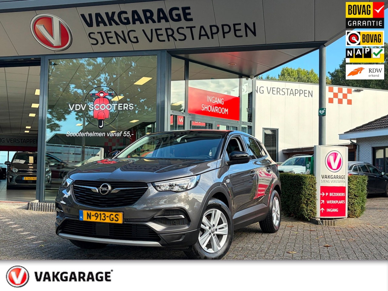 Opel Grandland X - 1.2 Turbo Elegance Bovag rijklaarprijs !! - AutoWereld.nl