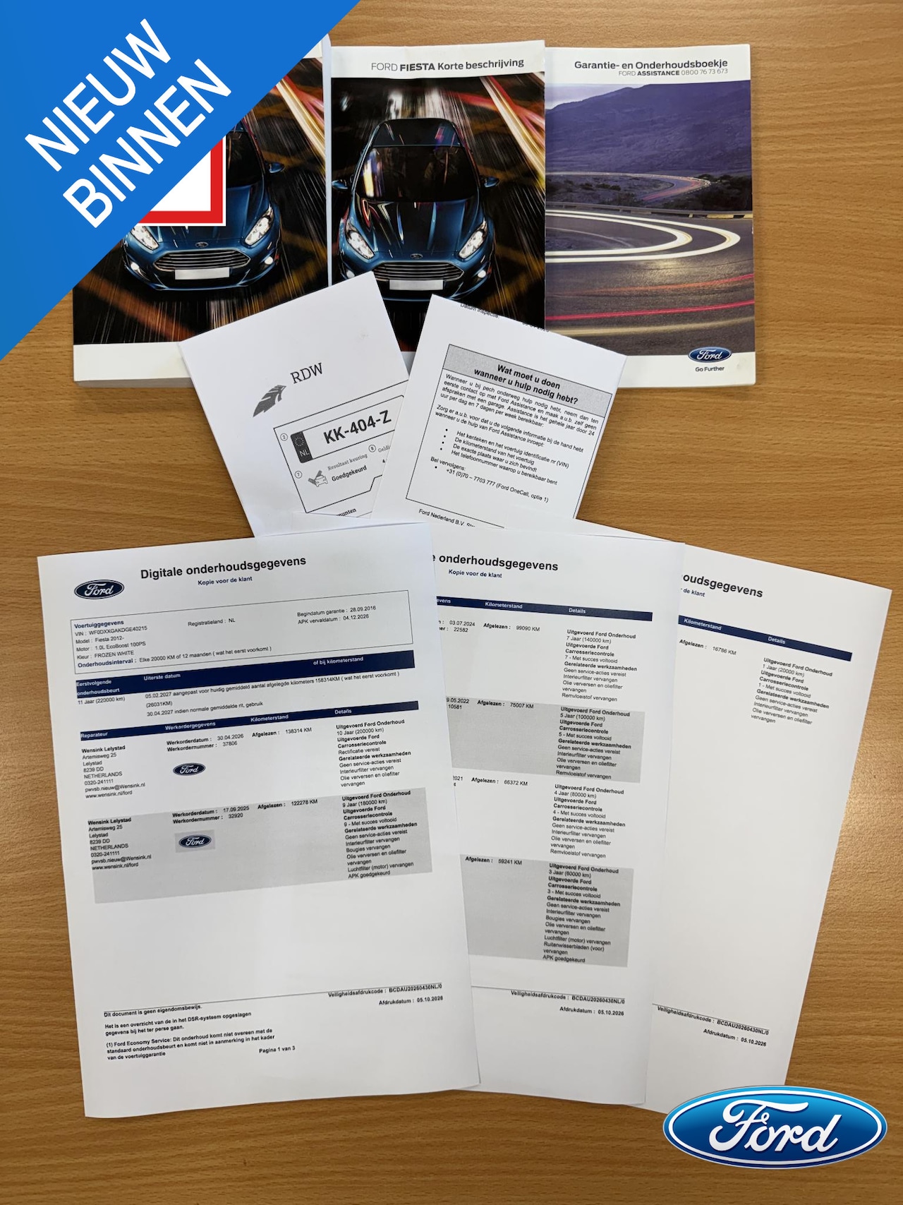 Ford Fiesta - 100pk EcoB Titanium Navi Climat Cruise Voorruitverwarming Parkeersensoren 5drs Dealeronder - AutoWereld.nl