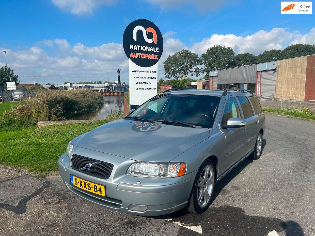 Volvo V70 - | 2007 | 2.4D Edition Sport | Automaat | Leder | Navi | APK - AutoWereld.nl