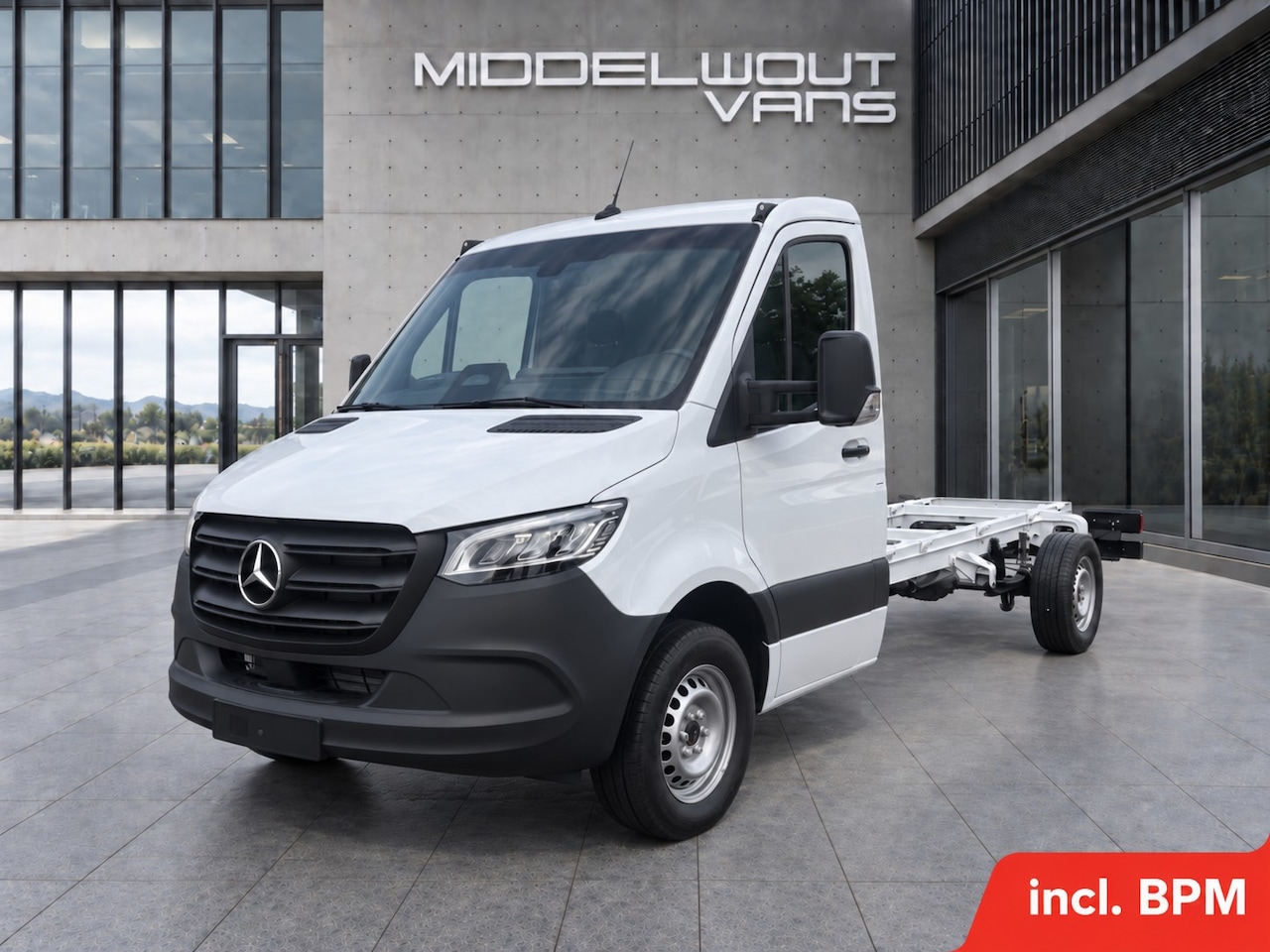 Mercedes-Benz Sprinter - 317 L3 RWD chassis cabine /LED/cruise control/ - AutoWereld.nl