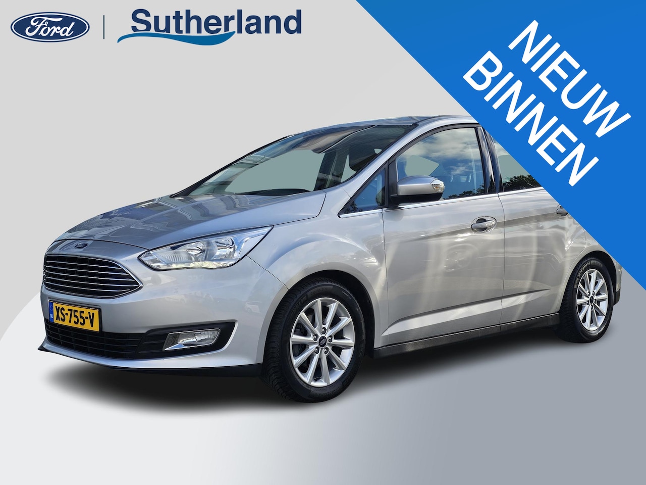 Ford C-Max - 1.0 Titanium 125 pk | 2de eigenaar | Trekhaak | Navigatie | Cruise control | Bluetooth | P - AutoWereld.nl