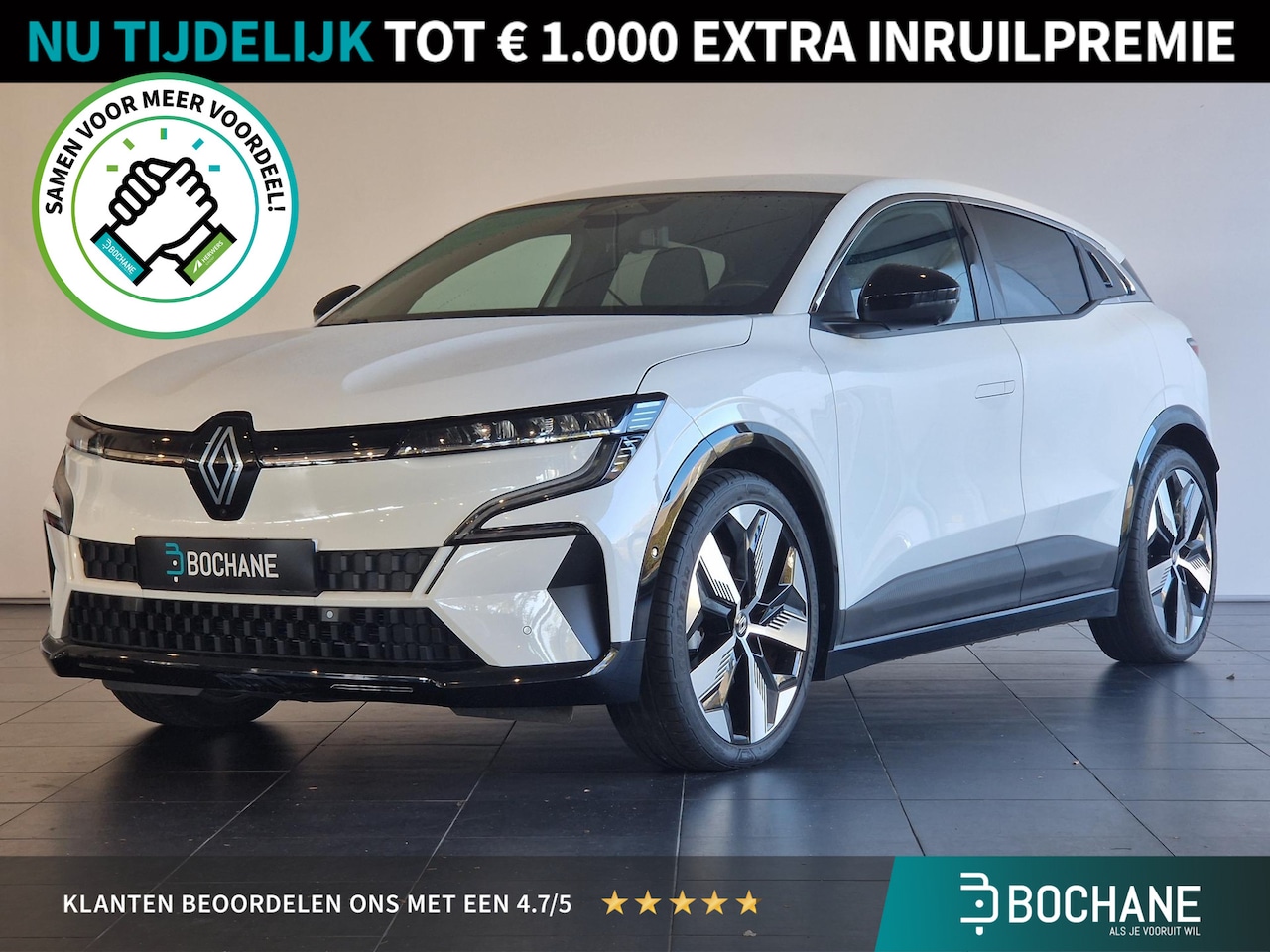 Renault Mégane E-Tech - EV60 Optimum Charge Techno | 360 CAMERA | STOEL/STUUR VERWARMING | DODEHOEK DETECTIE | DIG - AutoWereld.nl