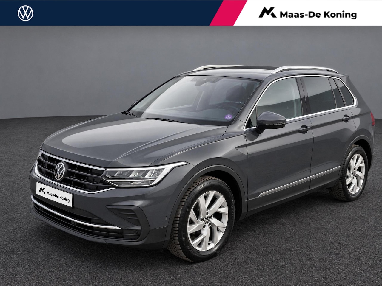 Volkswagen Tiguan - 1.5TSI/150PK Life Business Trekhaak · Camera + parkeersensoren · Navigatie - AutoWereld.nl