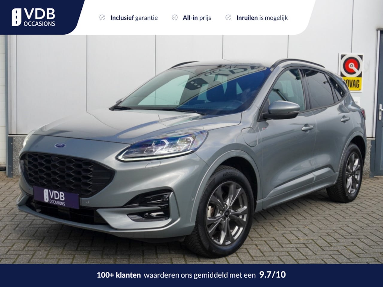 Ford Kuga - Plug-In Hybrid ST-Line X Leder | Stoel verwarm. | ACC | Keyless | B&O - AutoWereld.nl